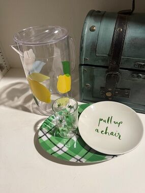 Clear Lemon Pitcher bundle 💛💚